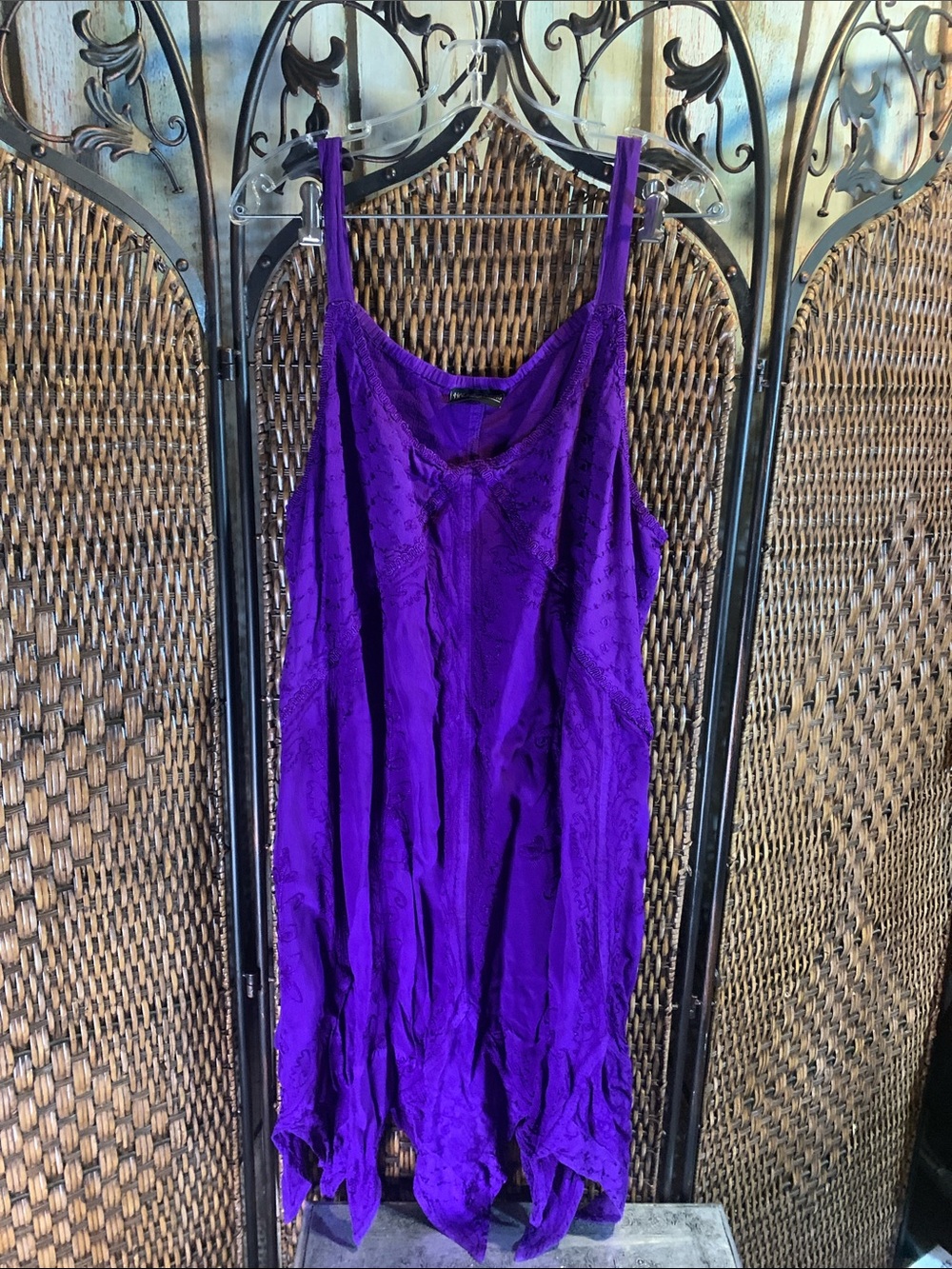 HolyClothing Purple Lacey Dress Size 5X